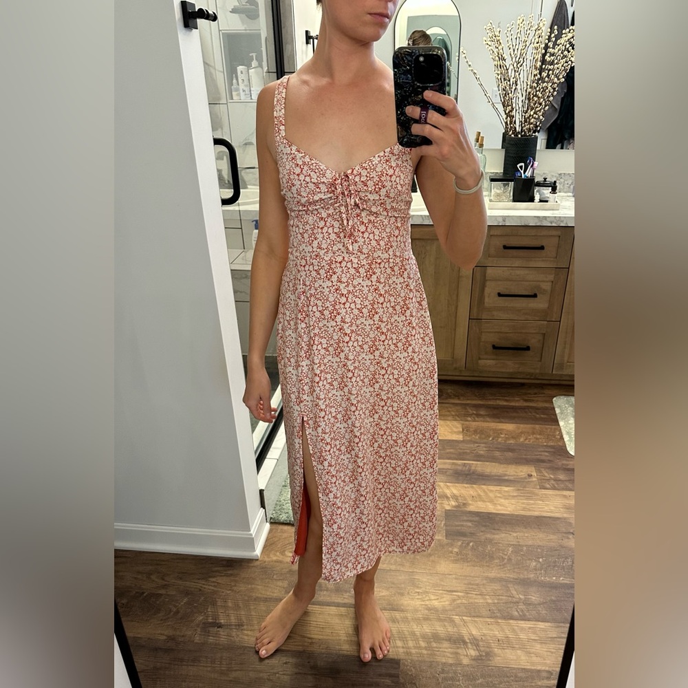 Abercrombie & Fitch Midi floral Dress | XS